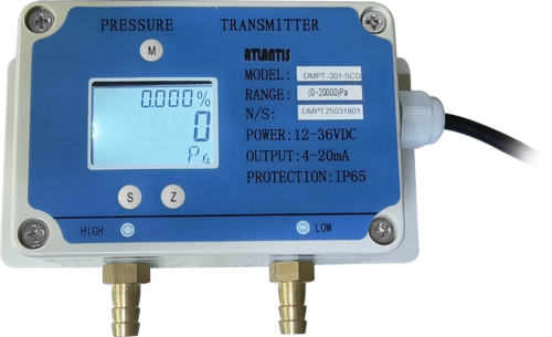 DMPT-301-5CD 數位微差壓傳送器