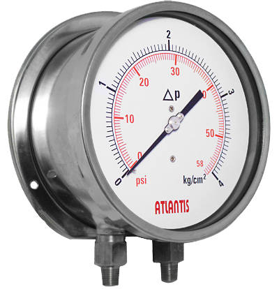 MDX 全不鏽鋼波紋管式差壓錶